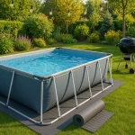 Pianka polietylenowa z rolki Bitmat PE podkład pod baseny ogrodowe i jacuzzi