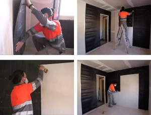 Guma izolacyjna 50×100cm LG Ds1d2 wygłuszenie ściany podłogi sufitu 1,2,3 mm – zdjęcie 9