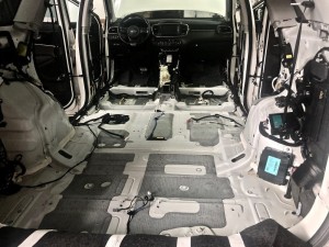 Kia Sorento wygłuszenie podłogi i bagażnika – zdjęcie 3