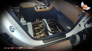 Kia Sportage wygłuszenie drzwi, podłogi i nadkoli – zdjęcie 6