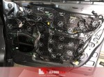 Toyota Sienna wygluszenie wyciszenie drzwi mata butylowa