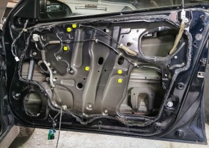 Honda Accord wygłuszenie drzwi i bagażnika – zdjęcie 9