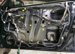 Honda Accord wyciszenie drzwi pianką Bitmat