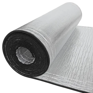 Pianka kauczukowa z podwójnym aluminium Bitmat K9 2xALU izolacja akustyczna i termiczna 100x100 cm – zdjęcie 9