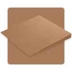 Klin 3D brązowy 50×50×5  cm pianka akustyczna