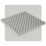 Fala panel akustyczny jasnoszary 50×50 cm 4 cm grubości