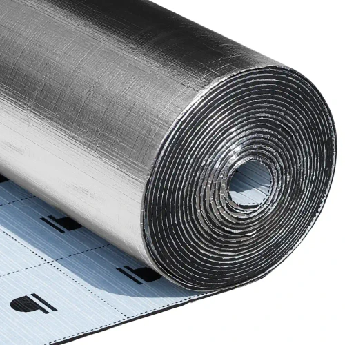 Samoprzylepna pianka kauczukowa z aluminium Bitmat K6s 6 mm grubości