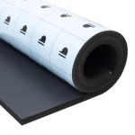 Samoprzylepna pianka wygłuszająca 50×100 cm mata kauczukowa Bitmat K32s 32 mm grubości