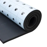 Samoprzylepna pianka wygłuszająca 50×100 cm mata kauczukowa Bitmat K40s 40 mm grubości