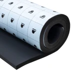 Samoprzylepna pianka wygłuszająca 50×100 cm mata kauczukowa Bitmat K50s 50 mm grubości