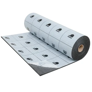 Pianki wygłuszające dwustronnie klejące maty kauczukowe 50x100 cm do izolacji i łączenia – zdjęcie 14