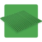 Ciemnozielony panel akustyczny Bitmat PU Fala w grubości 3 cm