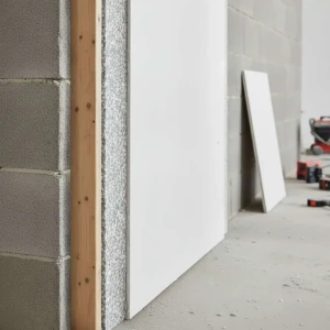 Pianka akustyczna wygłuszająca R140 kg/m³ grubość 4 cm 100x100 cm Skuteczna izolacja ścian – zdjęcie 8