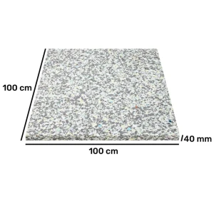 Pianka akustyczna wygłuszająca R140 kg/m³ grubość 4 cm 100x100 cm Skuteczna izolacja ścian – zdjęcie 11