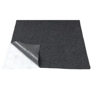Szara wykładzina obiciowa samoprzylepna dywan wykończeniowy 100x100 cm – zdjęcie 15