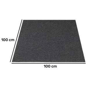 Szara wykładzina obiciowa samoprzylepna dywan wykończeniowy 100x100 cm – zdjęcie 4