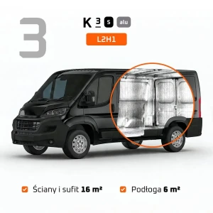 Zestaw do izolacji kampera L2H1 | Ducato, Transit, Sprinter, Crafter – zdjęcie 4