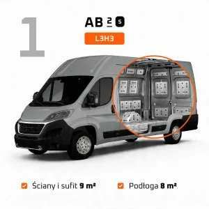 Zestaw do izolacji kampera L3H3 | Ducato, Transit, Sprinter, Crafter – zdjęcie 2