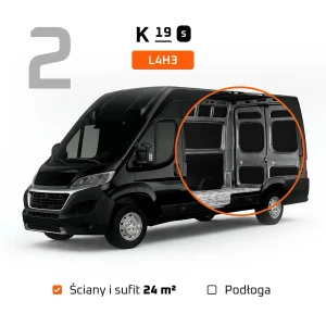 Zestaw do izolacji kampera L4H3 | Ducato, Transit, Sprinter, Crafter – zdjęcie 3