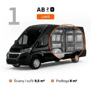Zestaw do izolacji kampera L4H3 | Ducato, Transit, Sprinter, Crafter – zdjęcie 2