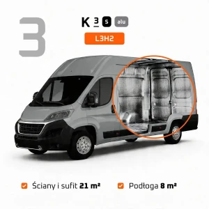 Zestaw do izolacji kampera L3H2 | Ducato, Transit, Sprinter, Crafter – zdjęcie 4