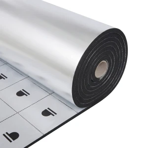 Pianka kauczukowa izolacyjna z niesieciowaną folią aluminiową samoprzylepna 25x25 cm 3, 6, 9, 19 mm grubości  – zdjęcie 14