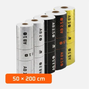 Mata butylowa 50×200cm AB1s AB2s AB25s AB3s wyciszenie samochodu 1,5mm 2mm 2,5mm 3mm – zdjęcie 18