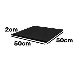 Panel akustyczny poliestrowy 50×50 cm ozdobny biały i czarny 2 i 4 cm – zdjęcie 11