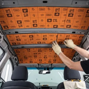 Wielowarstwowy materiał akustyczny Bitmat PB6,5s 33×50 cm innowacyjna membrana dźwiękochłonna  – zdjęcie 5