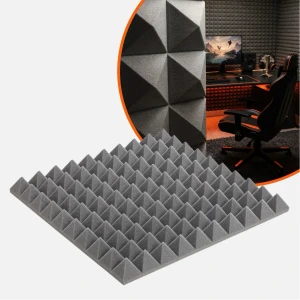 Panele akustyczne PIRAMIDKI 50×50cm na ścianę 5cm – zdjęcie 22