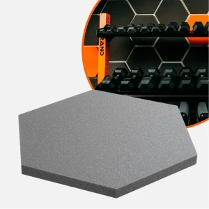 Panele akustyczne HEXAGON 50×50cm maty akustyczne 3cm 5cm – zdjęcie 35