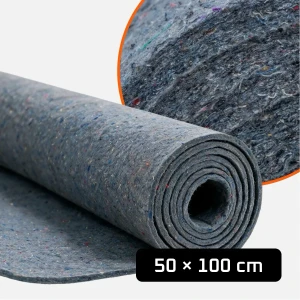 Niebieski filc akustyczny do kolumn głośnikowych 50×100 cm bez kleju – zdjęcie 12