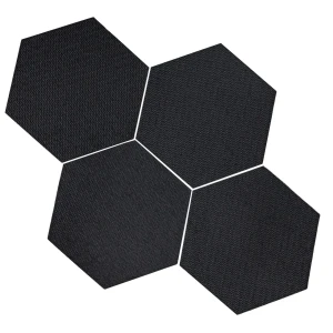 Panel akustyczny poliestrowy w kształcie heksagonów biały 2 i 4 cm  – zdjęcie 13
