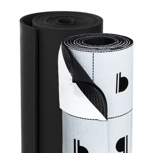 Pianka kauczukowa na bialym tle 100x350