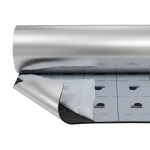 Samoprzylepna pianka kauczukowa z niesieciowaną folią aluminiową 3, 6, 9, 19 mm grubości