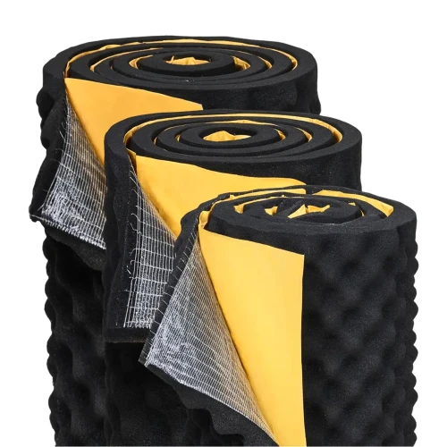 Samoprzylepna pianka poliuretanowa impregnowana 100x100 Bitmat KO Fala 20, 30, 40 mm