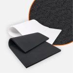 Panel akustyczny z włókniny poliestrowej 205×105 cm panel ścienny dekoracyjny 2 cm 4 cm