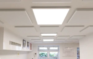 Panel akustyczny poliestrowy 50×50 cm ozdobny biały i czarny 2 i 4 cm – zdjęcie 2