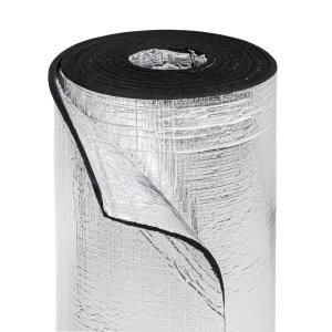 Pianka kauczukowa Bitmat K9 2xALU z podwójną warstwą aluminium do maszyn i urządzeń 50x100 cm – zdjęcie 1