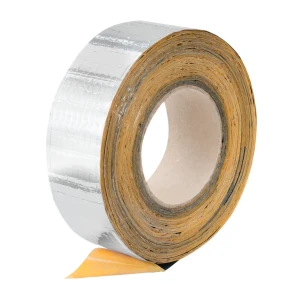 Taśma aluminiowa zbrojona siatką z włókniny szklanej o szerokości 48 mm – zdjęcie 1