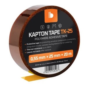 Taśma kaptonowa poliimidowa taśma izolacyjna 5-50 mm  – zdjęcie 15