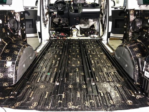 VW T5 mata butylowa AB25s podloga