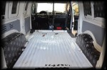 VW Caddy wygluszenie nadkoli wewnatrz