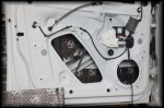 VW Caddy wygluszenie drzwi przednich