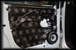 VW Caddy wyciszenie mata butylowa Ab25s