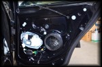 VW Jetta wygluszenie drzwi tyl
