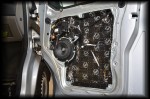 VW T5 StP mata butylowa na przednich drzwiach