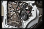 VW T5 mata butylowa na lewych drzwiach