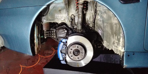 Alfa Romeo 156 – wygłuszenie nadkola matą Bitmat