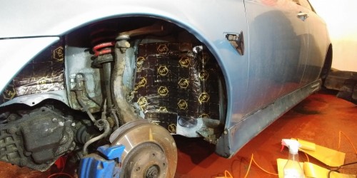 Alfa Romeo 156 wygluszenie mata butylowa